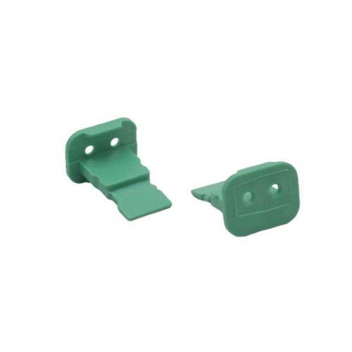 W2S-P012 Green Enhanced Wedge Lock for 2 Socket Plug