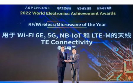 TE won the 2022 Global Electronic Achievement Award for Innovation Products of the Year.